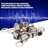 10 Set 6 Pin XLR Male Socket Base Stable Exquisite