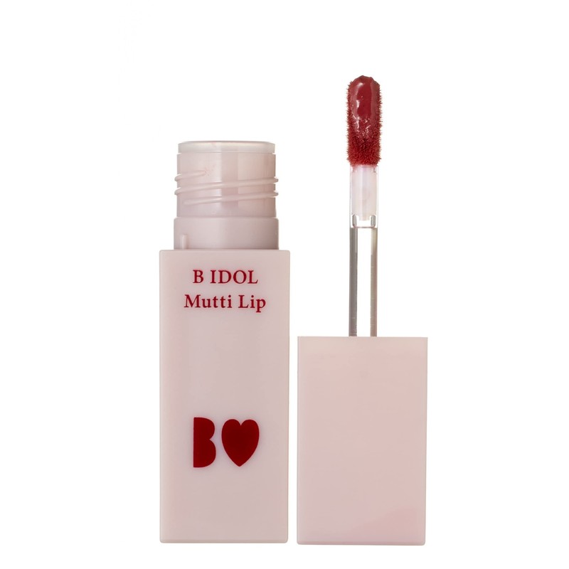 B IDOL Whip Lipstick, 03, Jirashi Plum, 0.2 oz (4.5