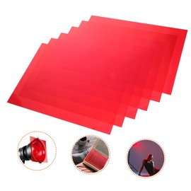 VILLFUL 7 Pack of Colorful PVC Sheets Light Diffusers Gels Photography Filters Classroom Light Dimmers Projects