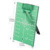 Magnetic Floor Laser Target Plate with Stand - Enhanced Visibility