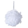 Puf de ducha (malla blanca, 6 unidades, 35 g/piezas)