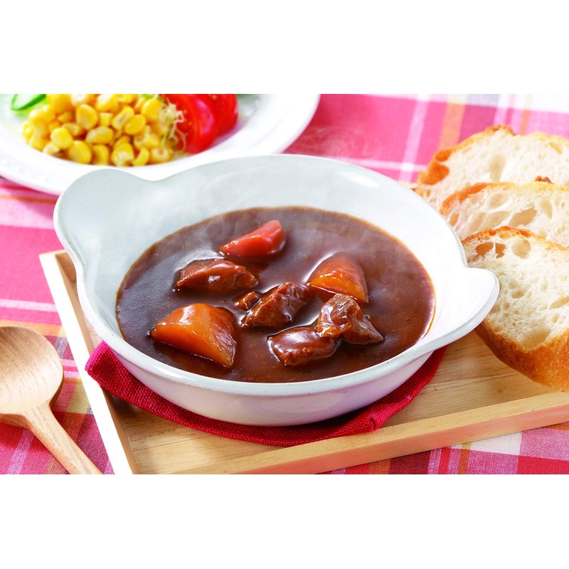 Shinjuku Nakamuraya Petite Stew Beef, 4.2 oz (120 g) x