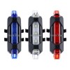 Car-Parment Lampara Luz Led Colores Bicicleta Recargable Trasera Delante