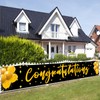 Congratulations Yard Banner Class of 2025 Graduation Party Decorations Gold