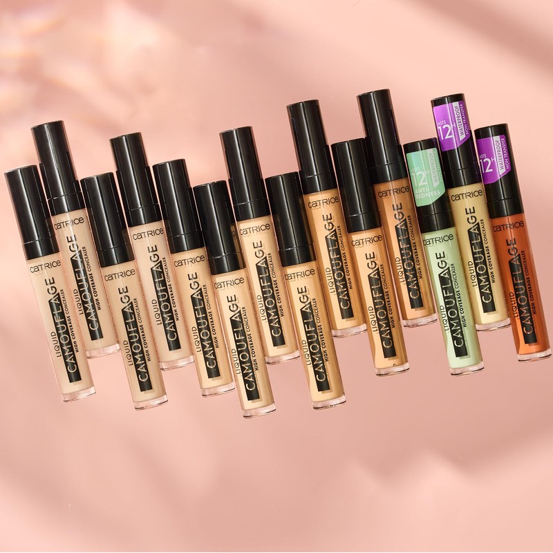Catrice Liquid Camouflage High Coverage Concealer, No. 060, Nude, Long-Lasting,