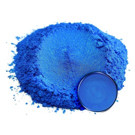Eye Candy Premium Blue Mica Powder Pigment (50g) | Multipurpose DIY Arts and Crafts Additive | Acrylic Pouring, Woodwork, Epoxy, Resin, Bath Bombs, Paint, Soap, Fishing Lures (Aozora Blue)