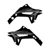 Unbranded CR125 Polisport Restyle Gen2 Decals 02-07 2020 style gray/black