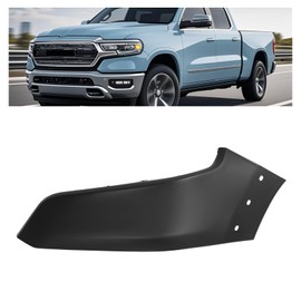 KUAFU Front Lower Bumper Filler Panel Compatible with 2019-2024 Ram 1500 w/Fender Flare Replacement for CH1016105 68403911AE 68403911AA 68403911AB 68403911AC 68403911AD Air Dam Deflector Driver Side