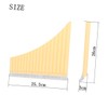 Generic Pipe Pan Flute C Key Portable Musical Instrument for