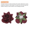 MECCANIXITY 12 Pcs Rose Flower Hair Clips 3 Inch Flower