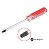 Sourcingmap Magnetic Tip Torx Screwdriver, T30 Security Magnet Star Head