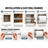 LSWYYP Recessed Toilet Paper Holder for Bathroom,6.1 Inches Stainless Steel