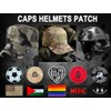 2 Pcs Red Funny Do Not Feed Patch Emblem Embroidered