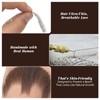 Prejoye Realistic Mustache Human Hair, Handmade Fake Beards with Invisible
