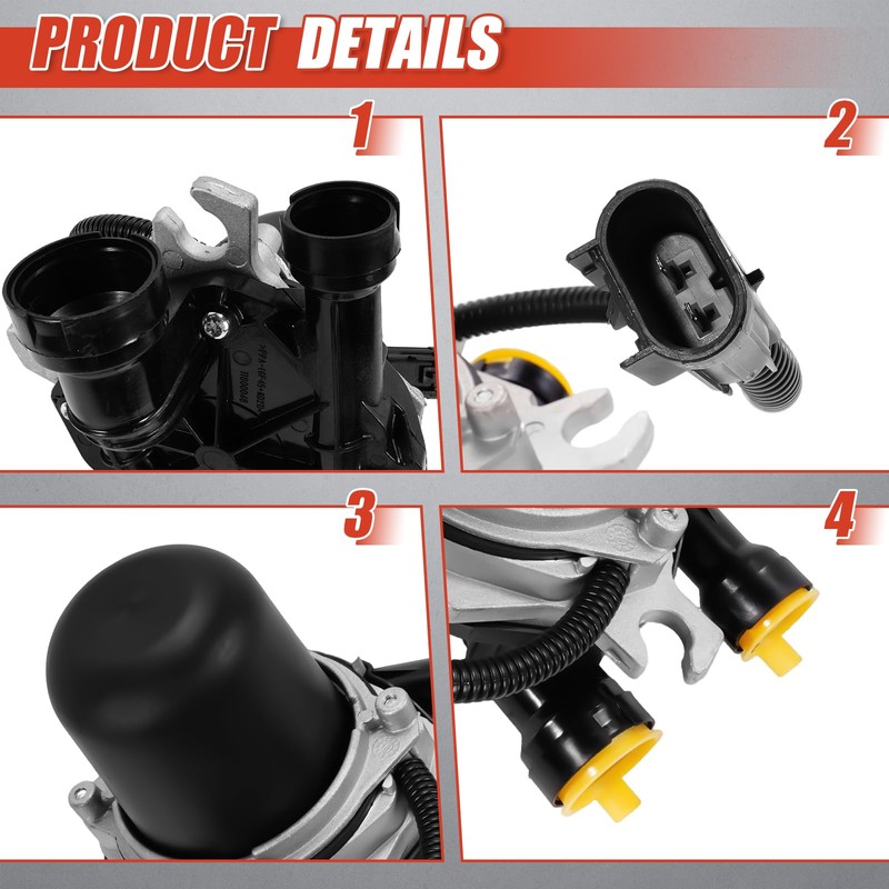 CCNLHZM Secondary Air Injection Pump Without Bracket Compatible with 2011