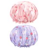 FirstKitchen Shower Cap for Kids, 2PCS Toddler Shower Cap, Cute