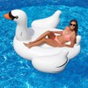 Swimline Giant Swan Float for Swimming Pools (2 Pack), White