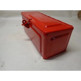 Steiner Tractor Parts Universal Red Toolbox  Fits many Allis Chalmers Case Ford IH Massey John Deere