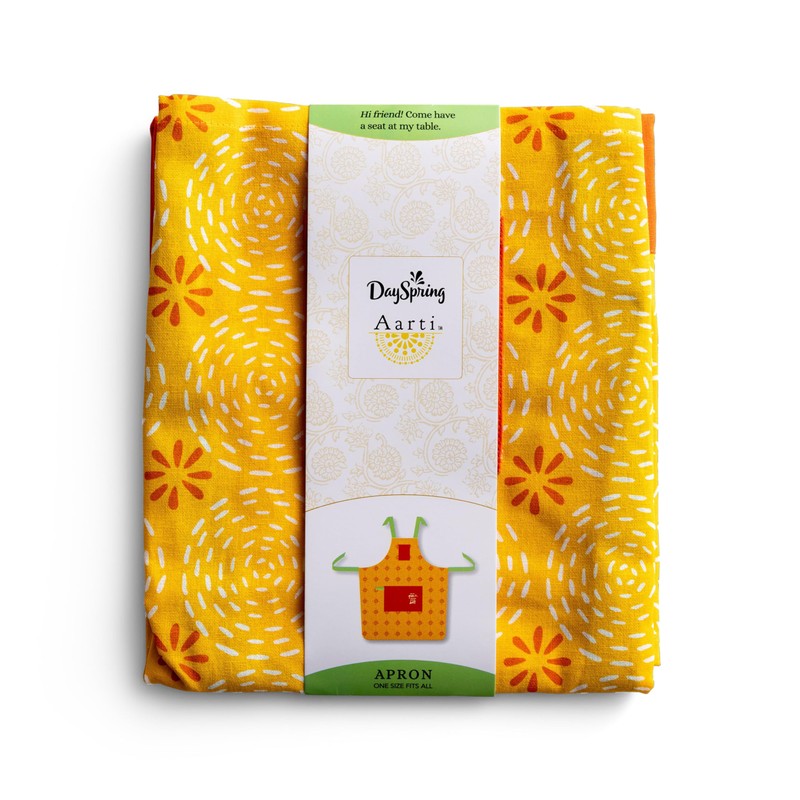 DaySpring - Aarti Sequeira - Grace & Salt Kitchen Apron,