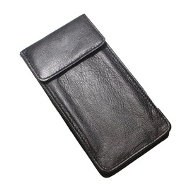 Neptune Giftware Soft Leather Spectacle Glasses Case Holder - BLACK Fathers Mothers Day Gifts