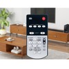 Replacement Remote Control RAV39 WU74100 Applicable for Yamaha RX-A3000BL, RX-A2000