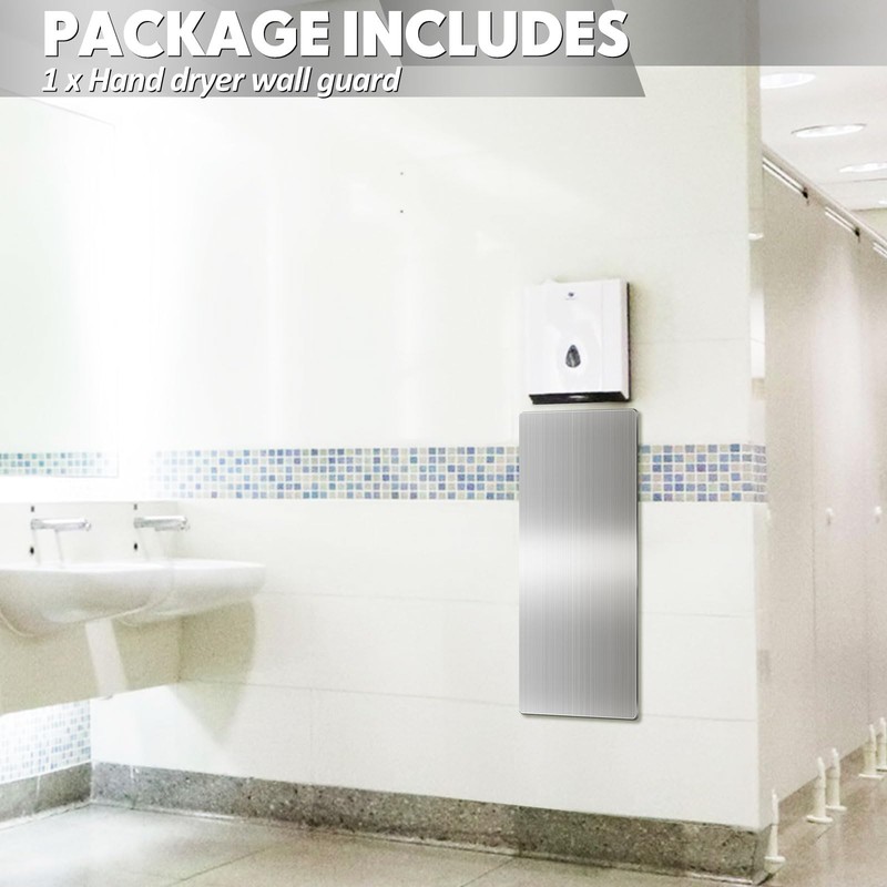 Gisafai 32 x 12 Inch Stainless Steel Hand Dryer Wall