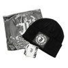 JUVENTUS Unisex 133471 Juve Beanie Hat, Black, One Size, black,