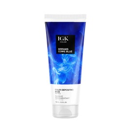 IGK Color Depositing Mask Dreams Come Blue - Deep Blue 180ml