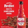 DAVID Frank's RedHot Flavored Salted & Roasted Jumbo Sunflower Seeds,