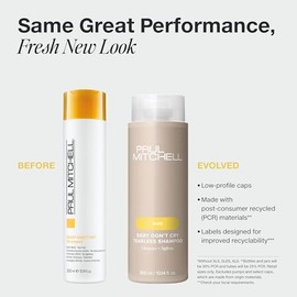 Paul Mitchell Baby Don’t Cry Tearless Shampoo, Sin Lágrimas, Limpia y Suaviza el Cabello, Para Niños de Todas las Edades, 1 Litro