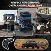 4Pcs Rain Gutter Roof Rack Mount Brackets for Wrangler JL
