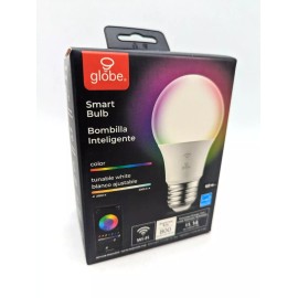 Globe Electric Wi-Fi Smart 10 Watt LED Multicolor Changing RGB/RVB 800 lumens