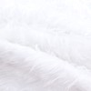 35.4in Christmas Tree Skirt White Fine Workmanship Soft Thick Fluffy