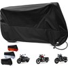 Funda para Moto Impermeable, 190T Tela Oxford Cubierta de Motocicleta