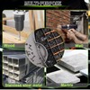 mxuteuk 1095PCS Self Tapping Screws Assortment Kits, #8#10 410 Stainless