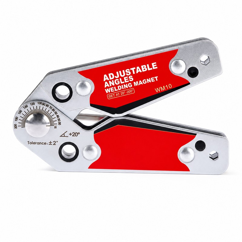 Adjustable Welding Magnet for Steel Fabrication – 20°–200° Magnetic Angle