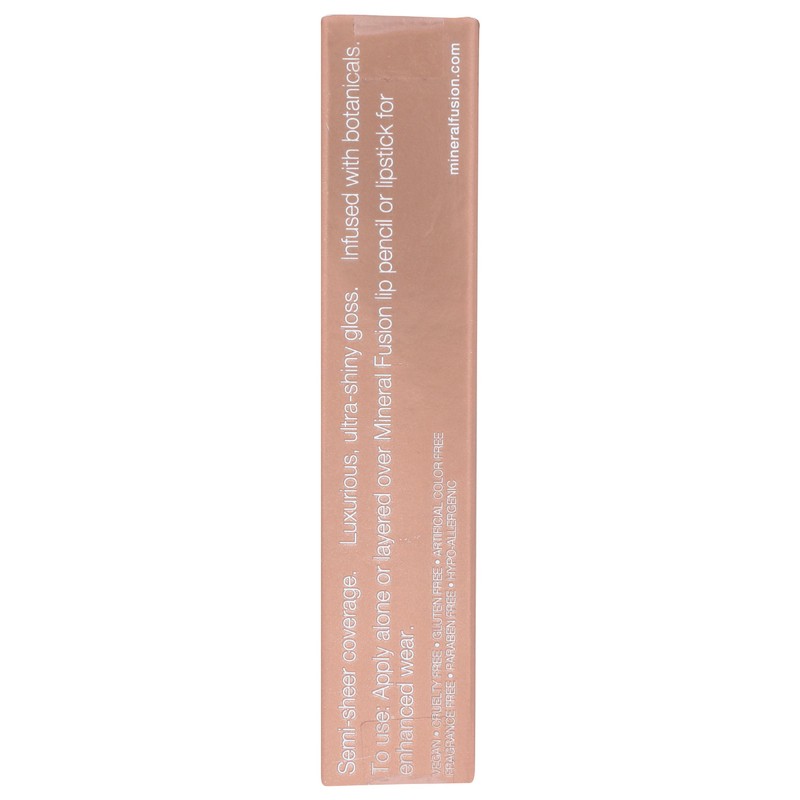 Mineral Fusion Lip Gloss, Clarity, (Packaging May Vary) (MF3502), 0.135