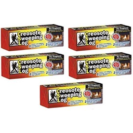 CSL Creosote Sweeping Log Chimney Cleaner - Quantity 5