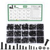 580 Pcs M3 M4 M5 Screws and Nuts Set, Countersunk