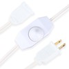 Leymays Lamp Dimmer Switch Extension Cord Plug in Dimmer -