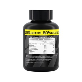 PROWINNER | L-Carnitina, Suplemento Alimenticio, L-Carnitina 100% Pura, 240mg de L-Carnitina por Porción, Pre workout, 45 Cápsulas de 600mg