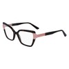 KARL LAGERFELD KL6131 Sunglasses, 243 Dark Tortoise/Rose, 6 1/2
