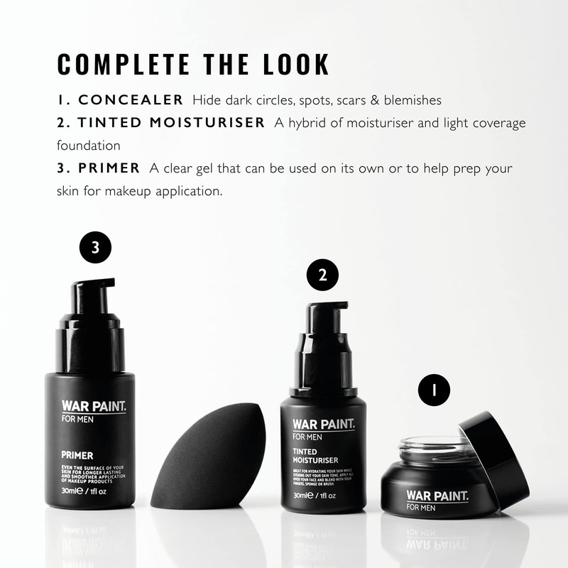 Warpaint for Men - Make Up Remover