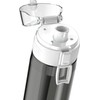 Thermos 24 oz Connected Hydration Bottle with Smart Lid, Smoke