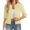 GRACE KARIN 3/4 Short Sleeve Cardigans for Women Lightweight Button
