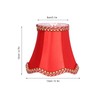 3Pcs E14 Fabric Lamp Shade Modern ClipOn Lampshade for Home