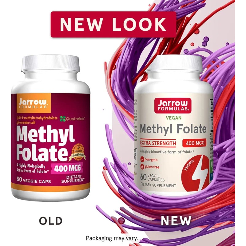 Folato De Metilo + Methyl Folate Premium 60 Caps Eg