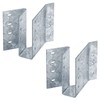 2 Pack 2 x 6 Joist Hanger Skewed Left 45