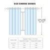 Extra Long Blackout Curtains - 2 Story High Living Room