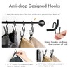 Mkono Hat Rack for Wall Baseball Cap Organizer Hanger with